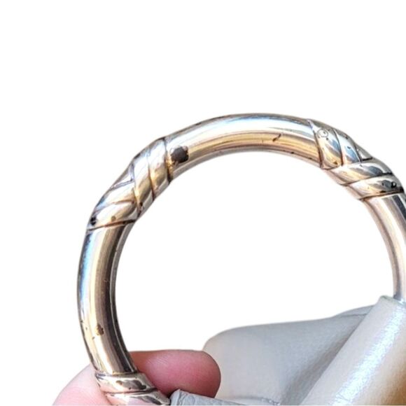 Brighton Light Beige Croc Embossed Shoulder Bag U346867 - Picture 11 of 12